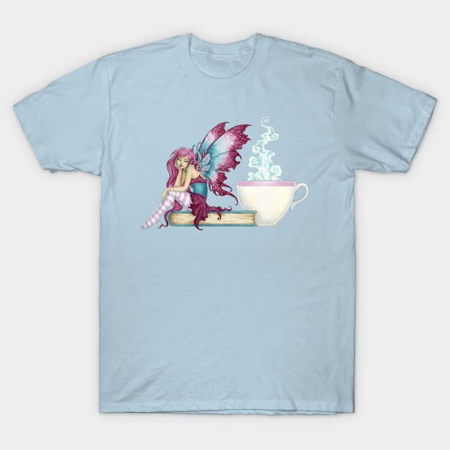 Book Fairy T-Shirt by AmyBrownArt